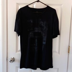 Rock & Republic Graphic Black Stereo Equipment Tee Shirt XL